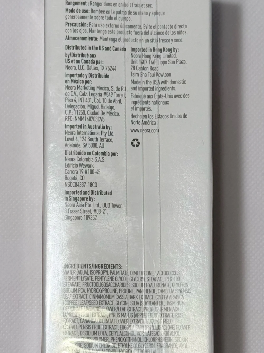 Neora Prolistic Skin-Balancing Lotion — BRAND NEW
